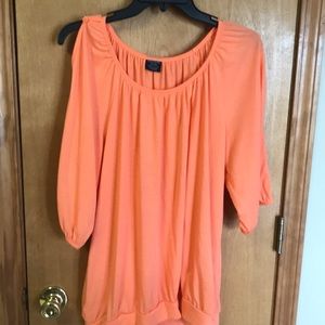 Women’s Faded Glory 3/4 sleeve, open sleeve top